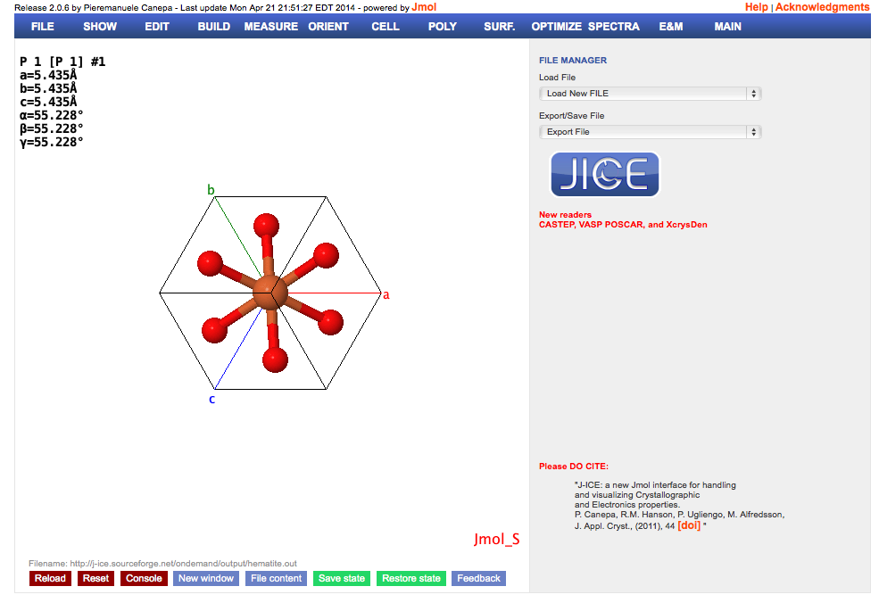 Download web tool or web app J-ICE