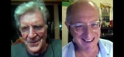 Free download JOHN HALPERN  ROBERT THURMAN JOKE ABOUT ENLIGHTENED CHIPMONK at MENLA video and edit with RedcoolMedia movie maker MovieStudio video editor online and AudioStudio audio editor onlin