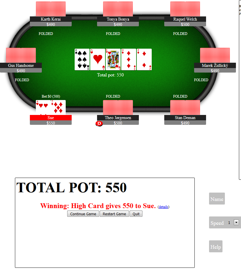 Download web tool or web app JS_CSS_Poker