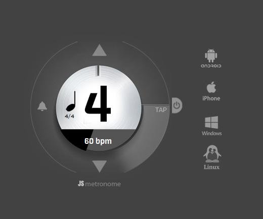 Download web tool or web app JSMetronome