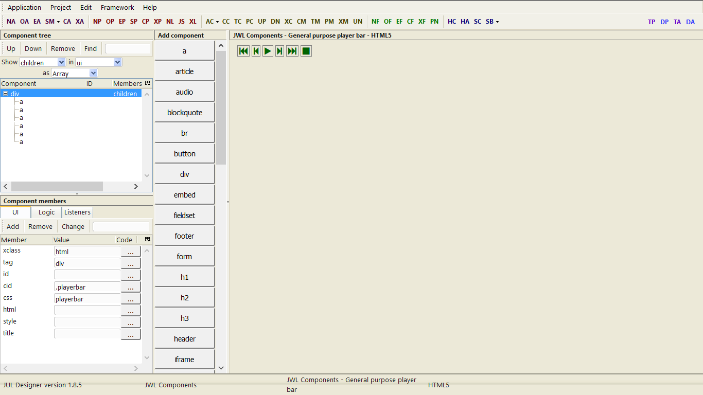 Download web tool or web app jwl-library