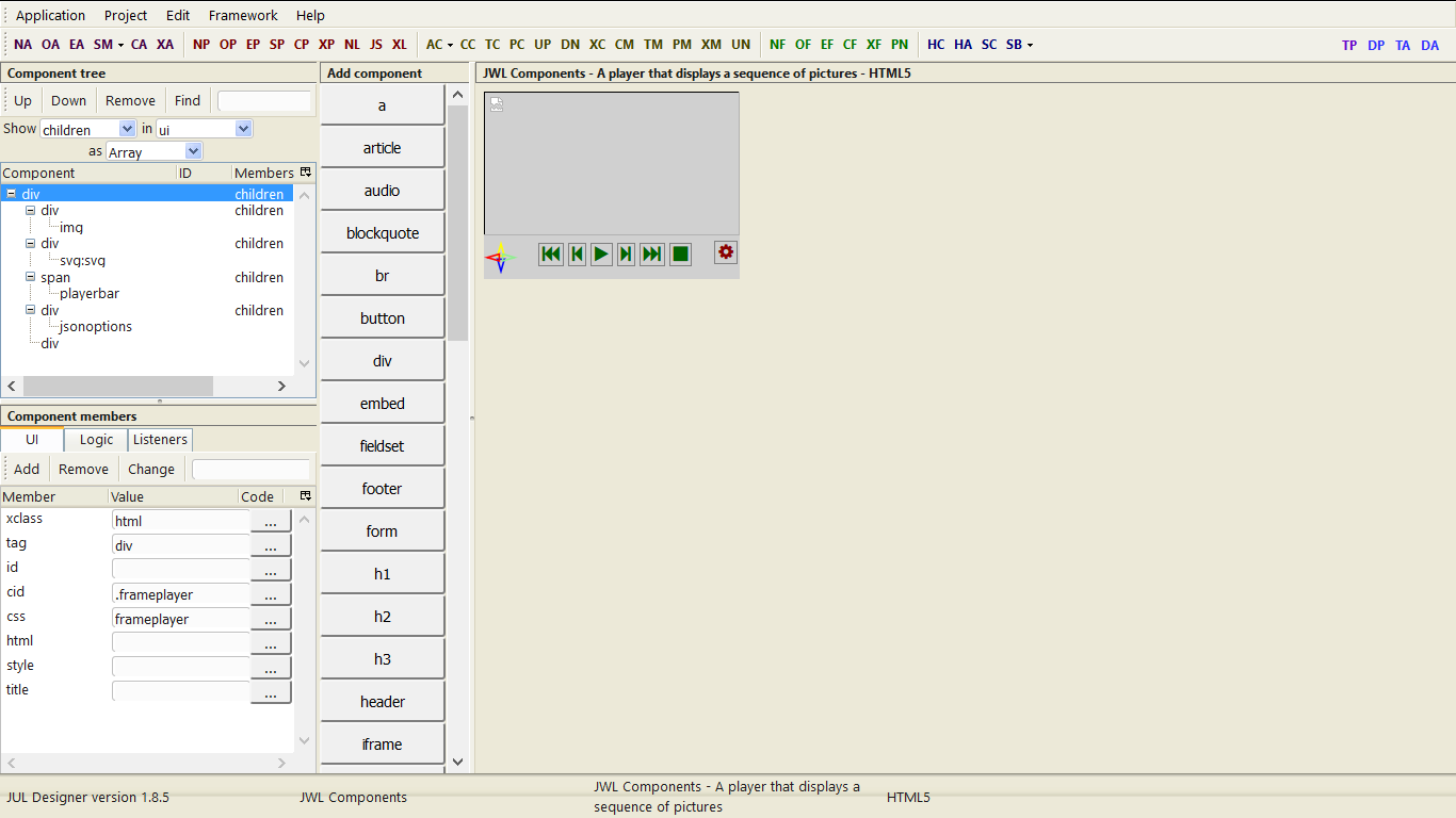 Download web tool or web app jwl-library