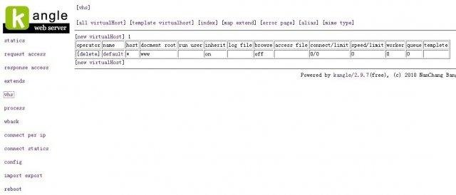 Download web tool or web app kangle web server