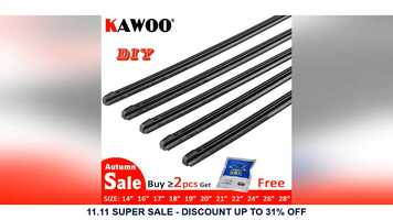 Free download KAWOO Car Vehicle Insert Rubber strip Wiper Blade (Refill) 8mm Soft 14 16 17 18 19 20 21 22 24 26 28 1pcs Accessories video and edit with RedcoolMedia movie maker MovieStudio video editor online and AudioStudio audio editor onlin