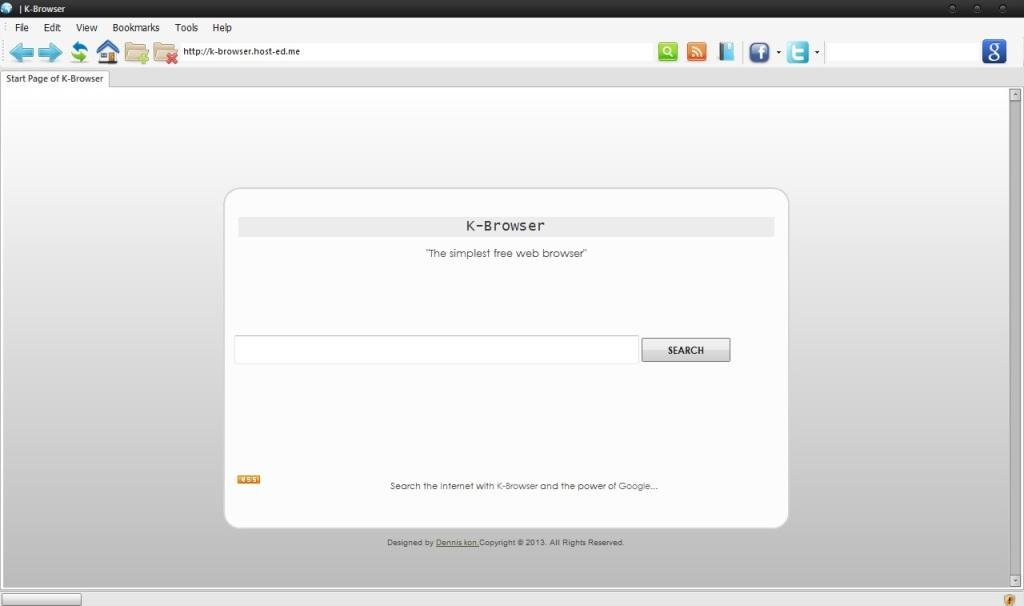 Download web tool or web app k-browser