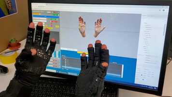 Free download Key features of the MoCap Pro glove video and edit with RedcoolMedia movie maker MovieStudio video editor online and AudioStudio audio editor onlin