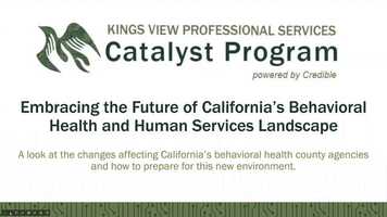 Free download Kings View Professional Services: Catalyst Program eLearning No. 1 video and edit with RedcoolMedia movie maker MovieStudio video editor online and AudioStudio audio editor onlin