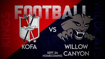 Free download Kofa vs. Willow Canyon-Football September 24th @ 7pm video and edit with RedcoolMedia movie maker MovieStudio video editor online and AudioStudio audio editor onlin