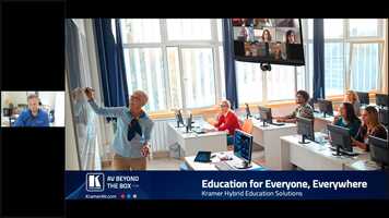 Free download Kramer Hybrid Education Solutions - Education for Everyone, Everywhere.mp4 video and edit with RedcoolMedia movie maker MovieStudio video editor online and AudioStudio audio editor onlin