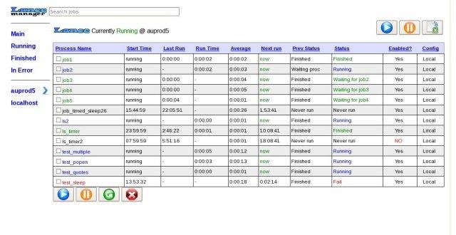 Download web tool or web app Lance job scheduler