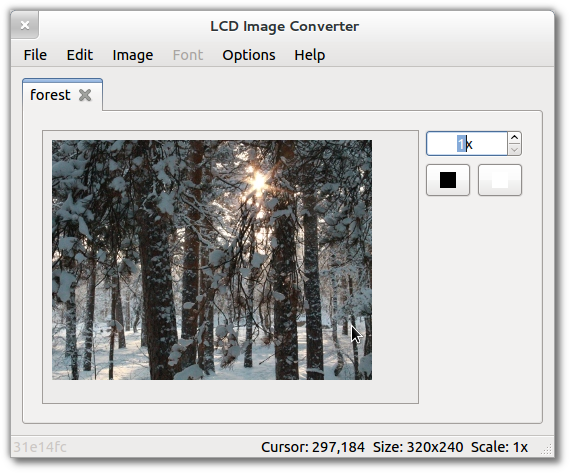 Download web tool or web app lcd-image-converter