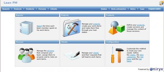 Download web tool or web app LeanPM