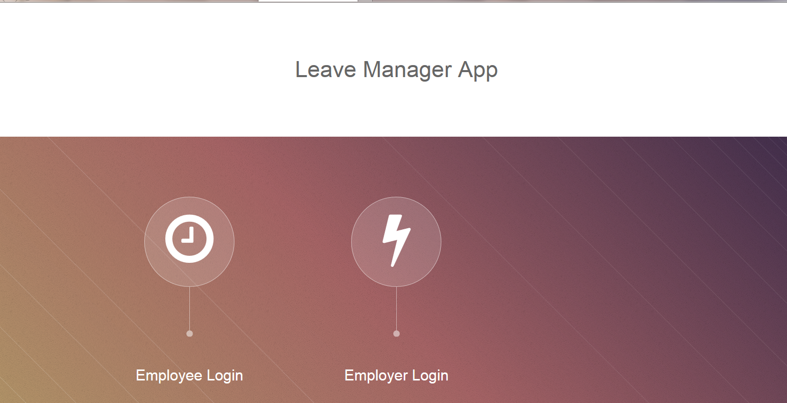 Download web tool or web app LeaveManager SA