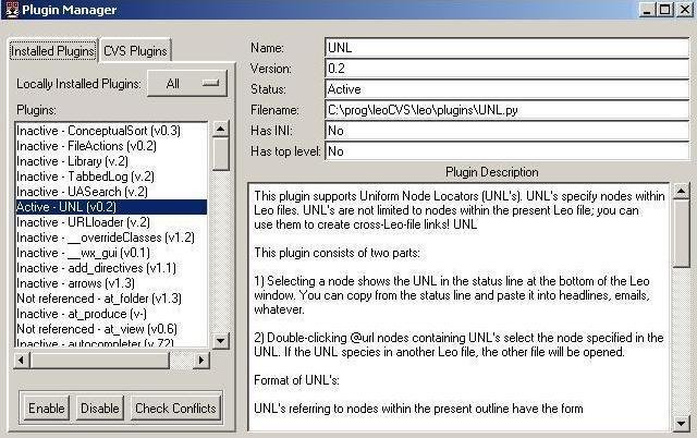 Download web tool or web app Leo: a programmers editor  more