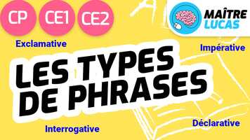 Free download Les types de phrases CE1 - CE2 - CP - Cycle 2 - Franais video and edit with RedcoolMedia movie maker MovieStudio video editor online and AudioStudio audio editor onlin