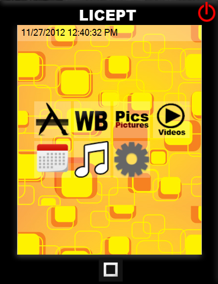 Download web tool or web app LicePT Smartphone Simulator