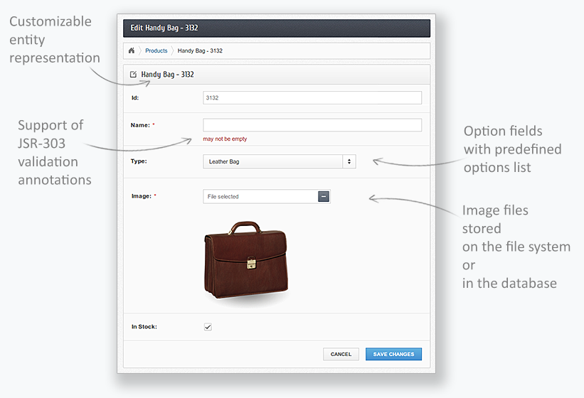 Download web tool or web app LightAdmin