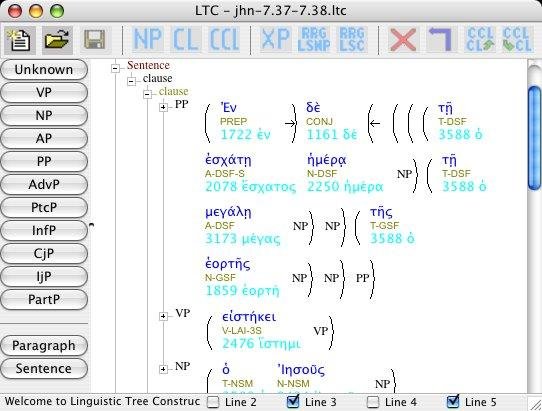 Download web tool or web app Linguistic Tree Constructor