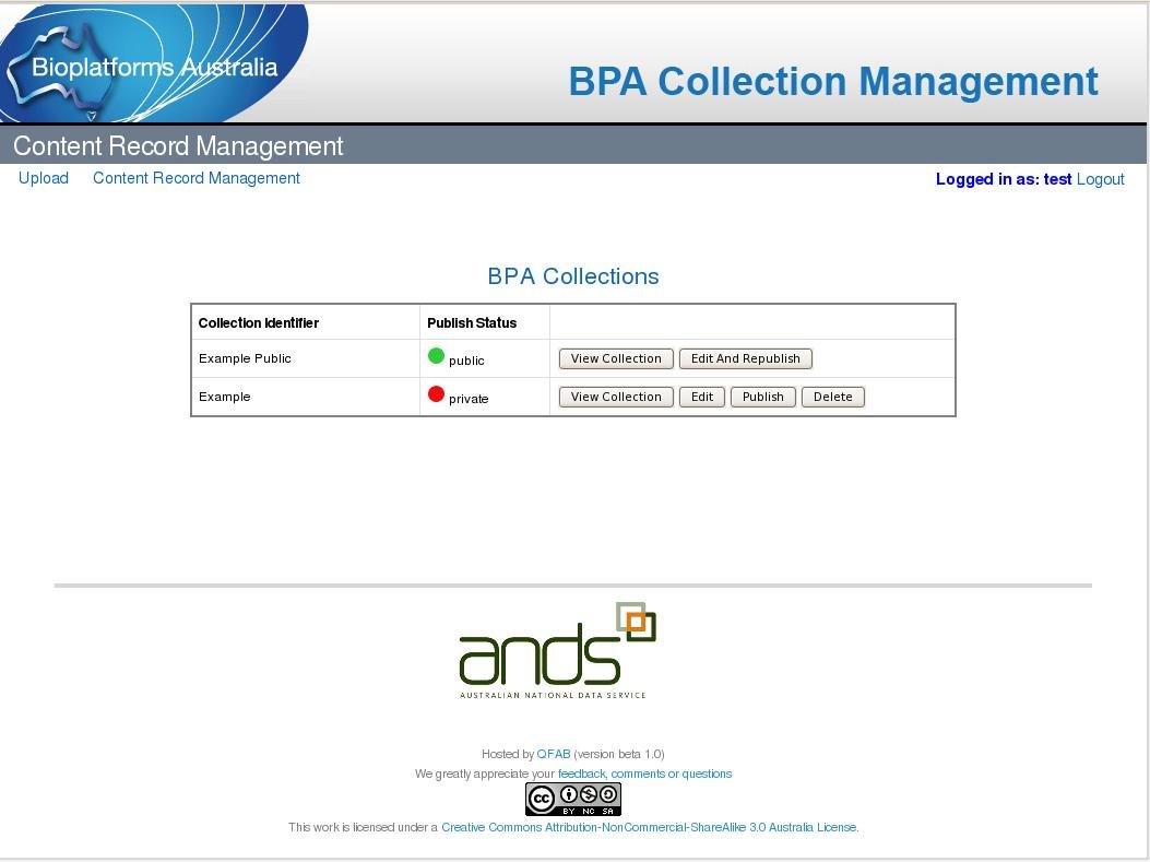 Download web tool or web app Linking BPA with RDA