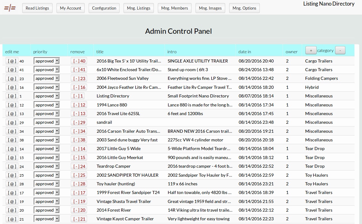 Download web tool or web app listing