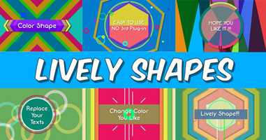 Free download Lively Shapes | After Effects Project - Envato elements video and edit with RedcoolMedia movie maker MovieStudio video editor online and AudioStudio audio editor onlin