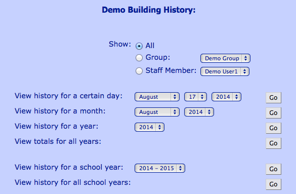 Download web tool or web app Lunch Count