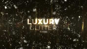 Free download Luxury Glitter Titles | After Effects Project Files - Videohive template video and edit with RedcoolMedia movie maker MovieStudio video editor online and AudioStudio audio editor onlin