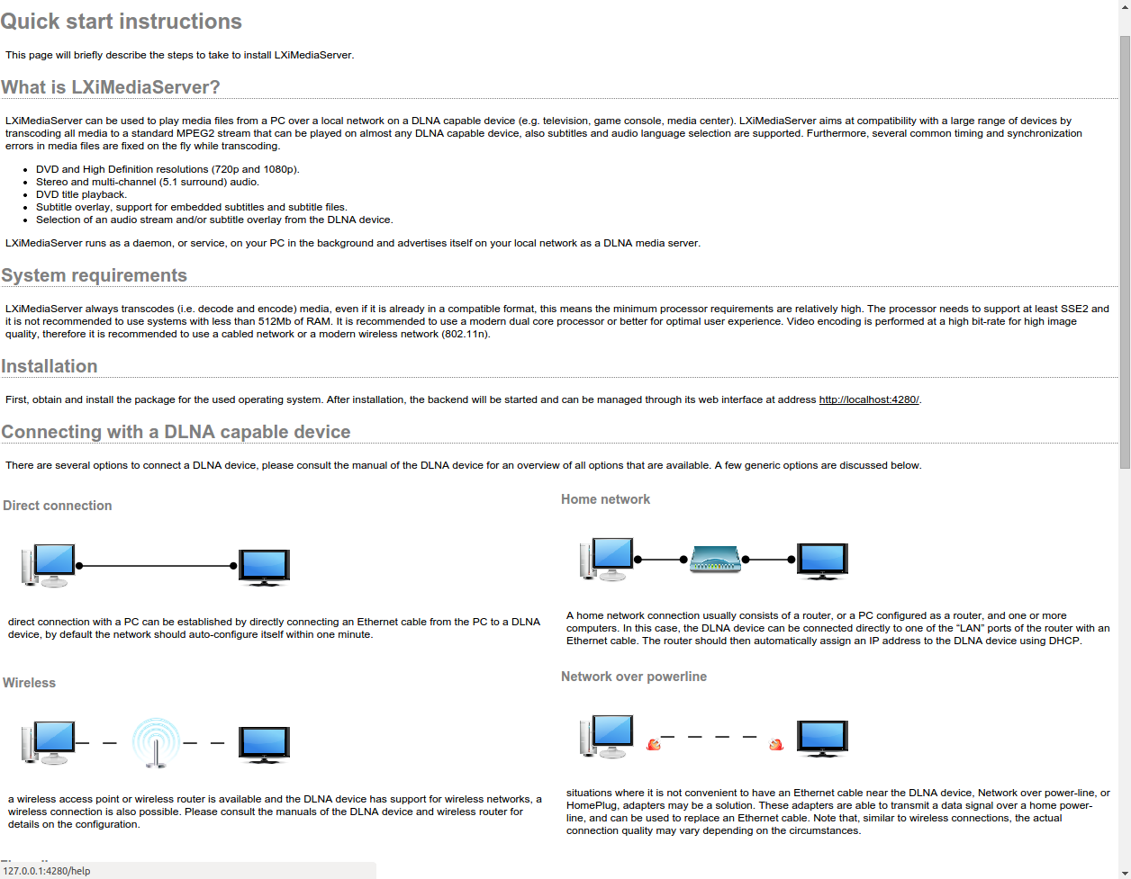 Download web tool or web app LXiMedia