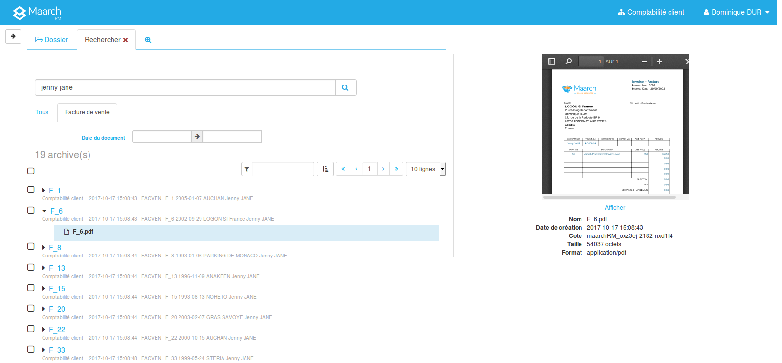 Download web tool or web app MaarchRM