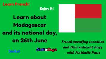 Free download Madagascar  its National Day / sa fte nationale - learn about French-speaking countries video and edit with RedcoolMedia movie maker MovieStudio video editor online and AudioStudio audio editor onlin