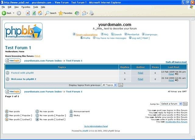 Download web tool or web app mail2forum