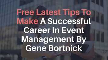 Free download May 2021 Job Opportunities By Gene Bortnick For Event Managers video and edit with RedcoolMedia movie maker MovieStudio video editor online and AudioStudio audio editor onlin