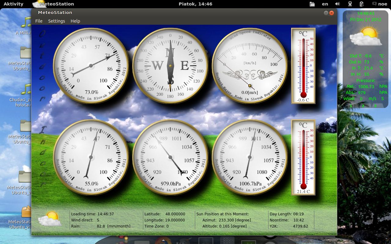 Download web tool or web app MeteoStationNM