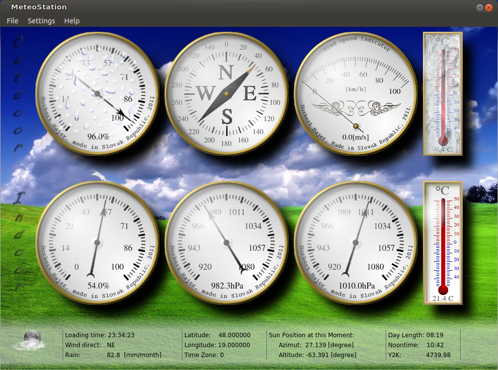 Download web tool or web app MeteoStationNM