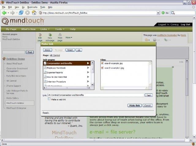 Download web tool or web app MindTouch (frmly deki wiki)