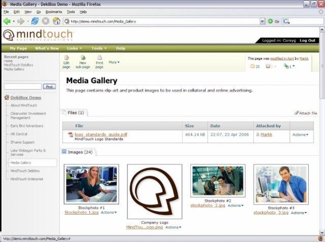 Download web tool or web app MindTouch (frmly deki wiki)