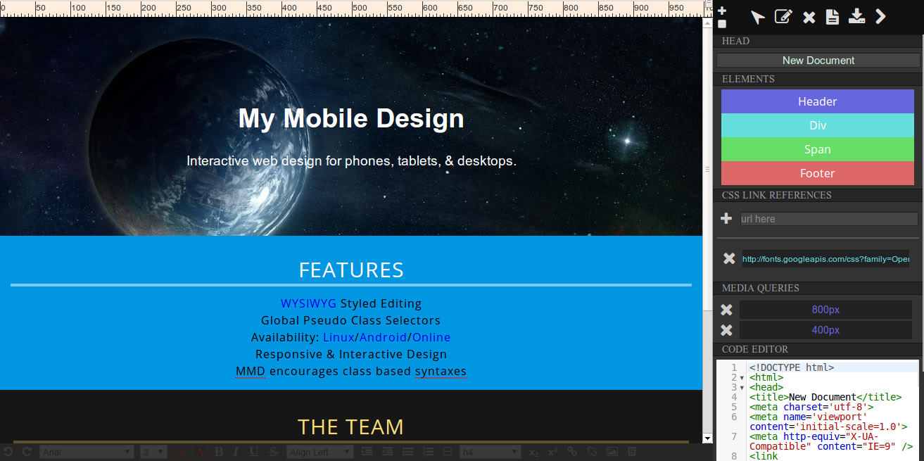 Download web tool or web app Mirrored Mockup Design