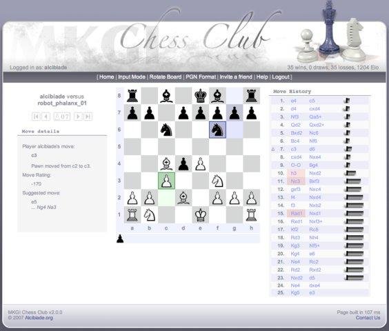 Download web tool or web app MKGI Chess Club