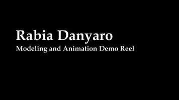 Free download Modeling and Animation Demo Reel video and edit with RedcoolMedia movie maker MovieStudio video editor online and AudioStudio audio editor onlin