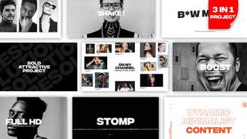 Free download Modern Stomp Opener | After Effects Project Files - Videohive template video and edit with RedcoolMedia movie maker MovieStudio video editor online and AudioStudio audio editor onlin