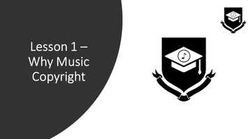 Free download Module 2.1 -Music Copyright - Lesson 1 - Why Copyright video and edit with RedcoolMedia movie maker MovieStudio video editor online and AudioStudio audio editor onlin