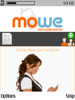 Download web tool or web app Movilweb