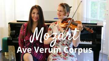 Free download MOZART Ave Verum Corpus (violin and piano) video and edit with RedcoolMedia movie maker MovieStudio video editor online and AudioStudio audio editor onlin