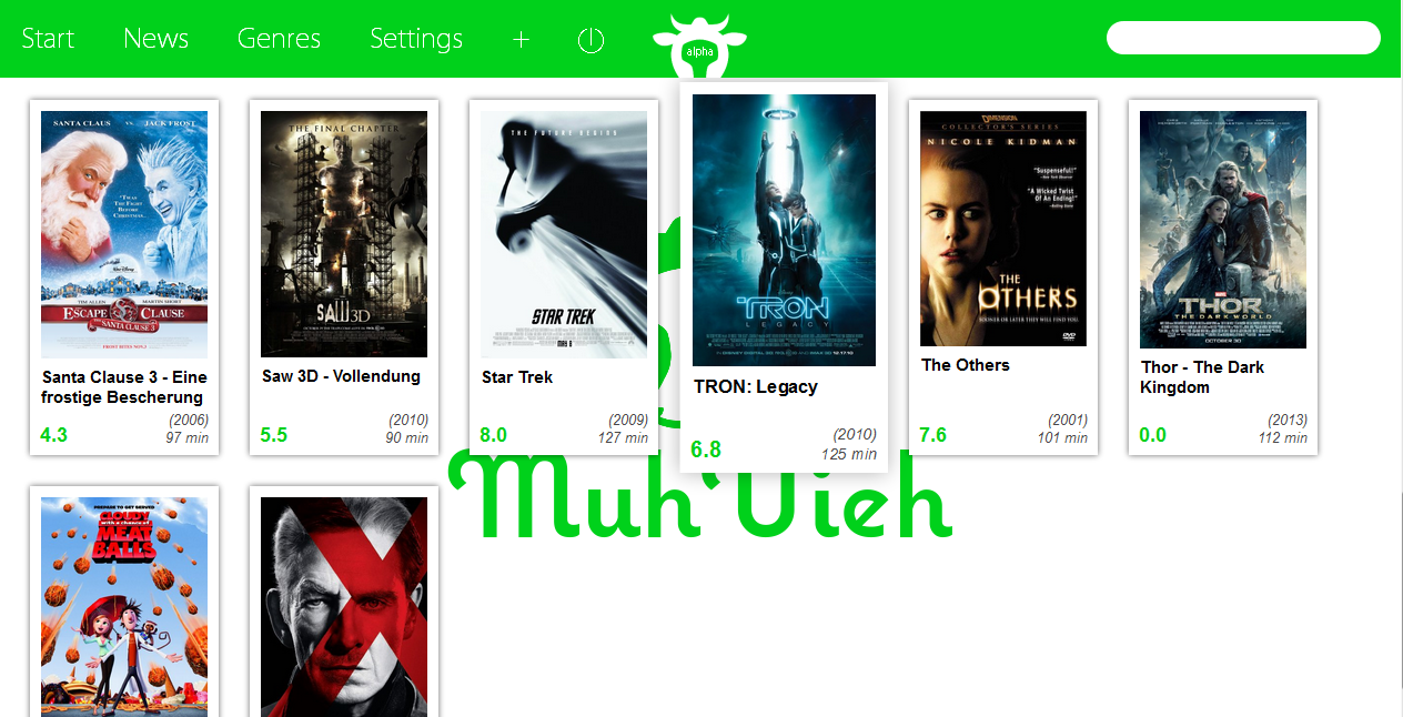 Download web tool or web app MuhVieh - Filmverwaltung Download web tool or web app MuhVieh - Filmverwaltung