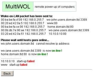 Download web tool or web app MultiWOL