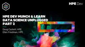 Free download Munch  Learn #5: Data Science Unplugged Part 2 video and edit with RedcoolMedia movie maker MovieStudio video editor online and AudioStudio audio editor onlin