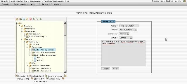 Download web tool or web app My Agile Project