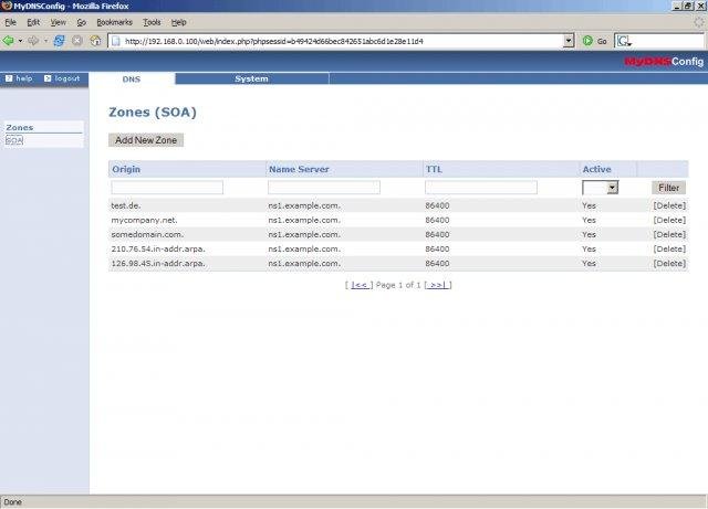 Download web tool or web app MyDNSConfig