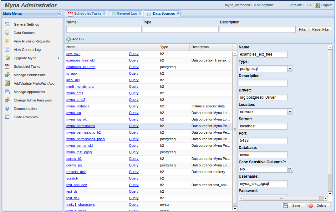 Download web tool or web app Myna Application Server