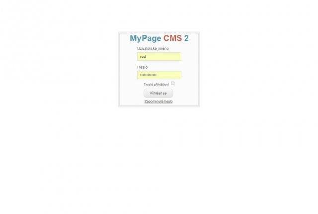 Download web tool or web app MyPage CMS